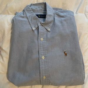 Mens Ralph Lauren long sleeve polo shirt